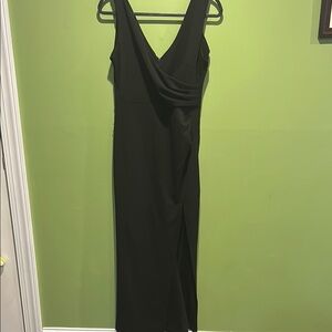 Elegant Black Sleeveless Dress
